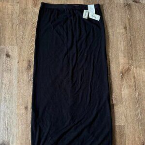 Rick Owens Lilies NWT Black Midi Skirt Size 6